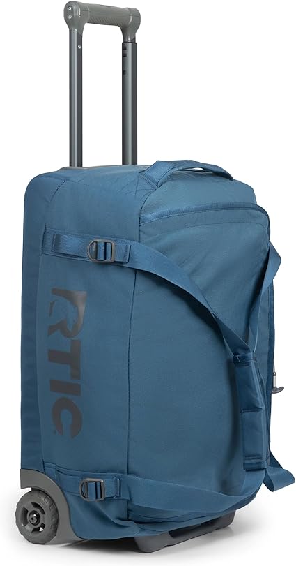 RTIC Road Trip Rolling Duffle Bag with Wheels for Men and Women, Traveling Tote for Camp, Travel, Gym, Weekender, Camping, Overnight Carry On, Sports, Spacious, Water Resistant, Large, Trailblazer